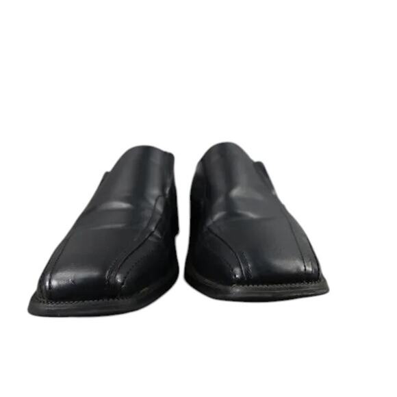 Alfani Shoes Mens 12 Loafer Slip On Dress Formal Classic Ascher Square Toe Black main image 4